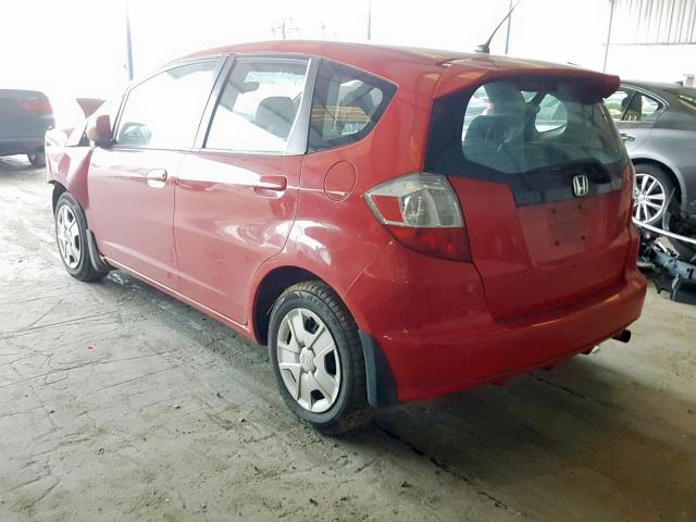 JHMGE8H39DC022806 - 2013 HONDA FIT RED photo 3