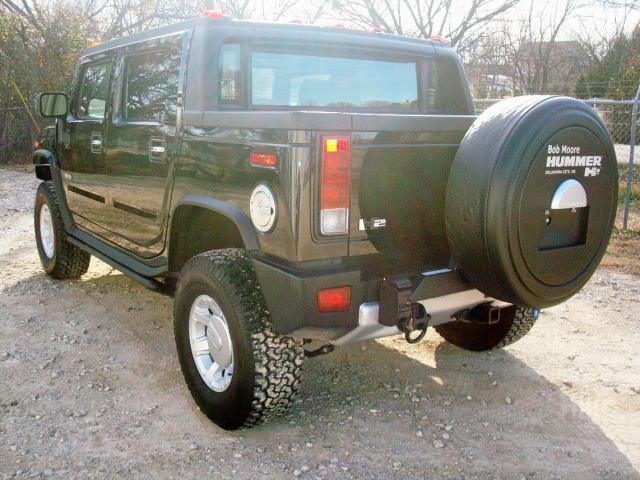 5GRGN22868H109699 - 2008 HUMMER H2 SUT BLACK photo 4