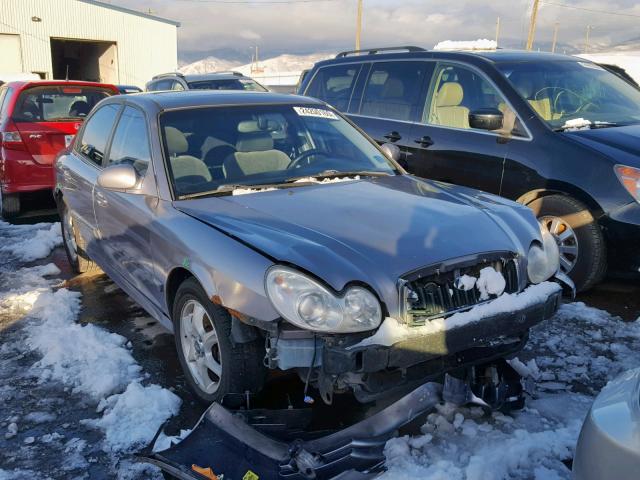 KMHWF35H45A188981 - 2005 HYUNDAI SONATA GLS Մոխրագույն լուսանկար 1