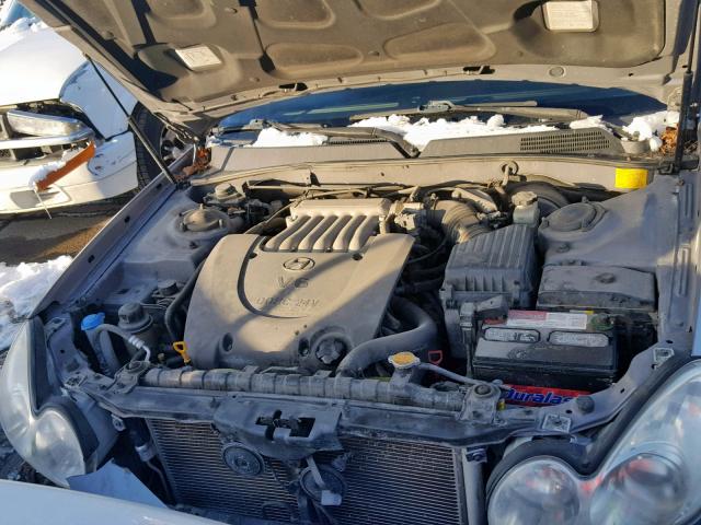 KMHWF35H45A188981 - 2005 HYUNDAI SONATA GLS Մոխրագույն լուսանկար 7