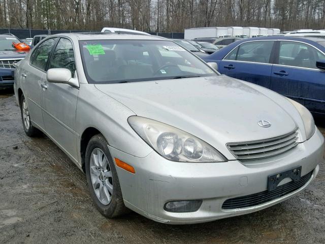 JTHBA30G945046647 - 2004 LEXUS ES 330 SILVER photo 1