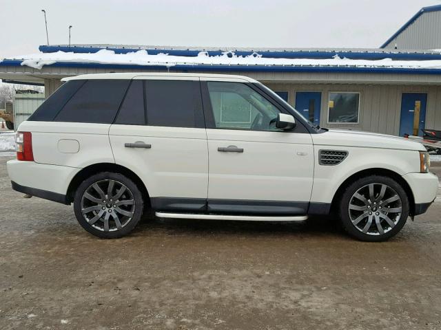 SALSF25416A961149 - 2006 LAND ROVER RANGE ROVE WHITE photo 9