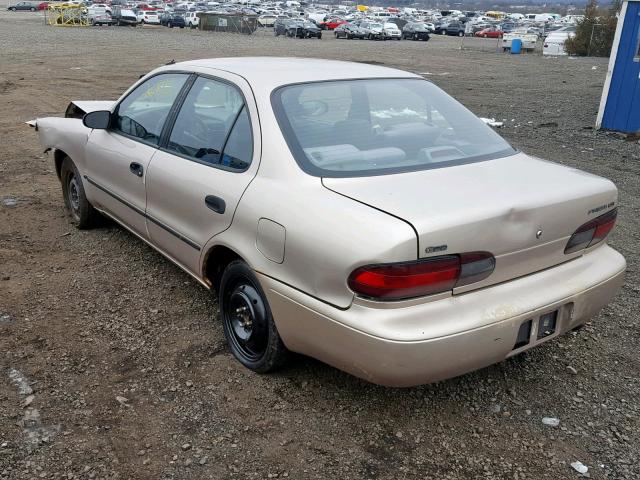 1Y1SK5385RZ094172 - 1994 GEO PRIZM LSI GOLD photo 3