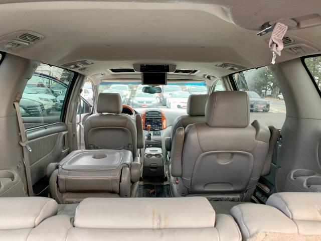 5TDBA22C76S069430 - 2006 TOYOTA SIENNA XLE BLUE photo 10