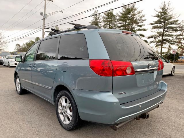 5TDBA22C76S069430 - 2006 TOYOTA SIENNA XLE BLUE photo 4