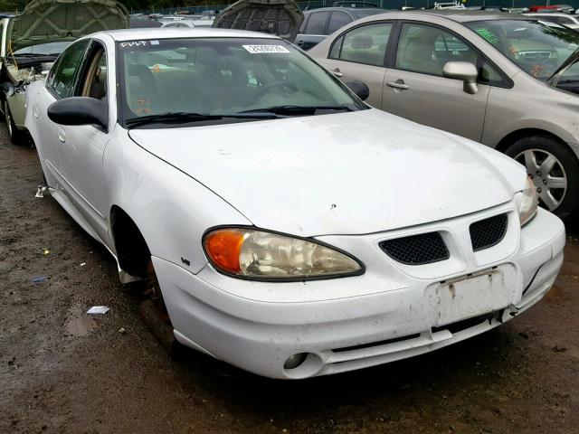 1G2NG52E33M601024 - 2003 PONTIAC GRAND AM S WHITE photo 1