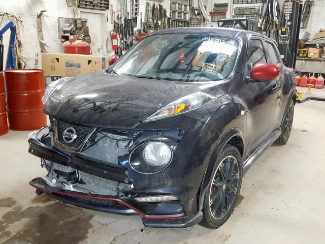 JN8DF5MV8ET150693 - 2014 NISSAN JUKE NISMO BLACK photo 2