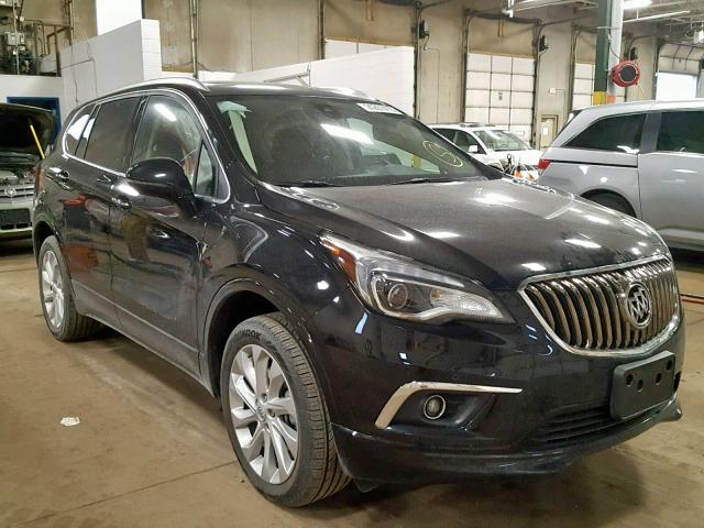 LRBFXESXXHD161732 - 2017 BUICK ENVISION P BLACK photo 1