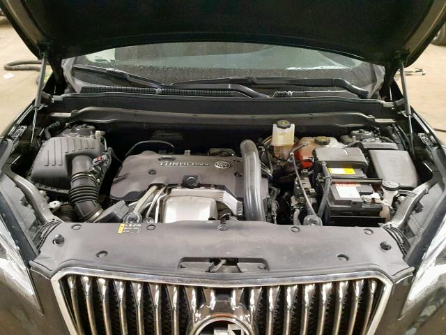 LRBFXESXXHD161732 - 2017 BUICK ENVISION P BLACK photo 7