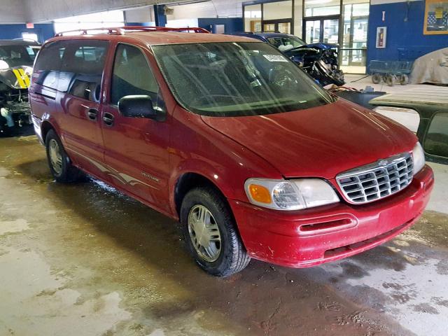 1GNDX03E6XD341014 - 1999 CHEVROLET VENTURE RED photo 1