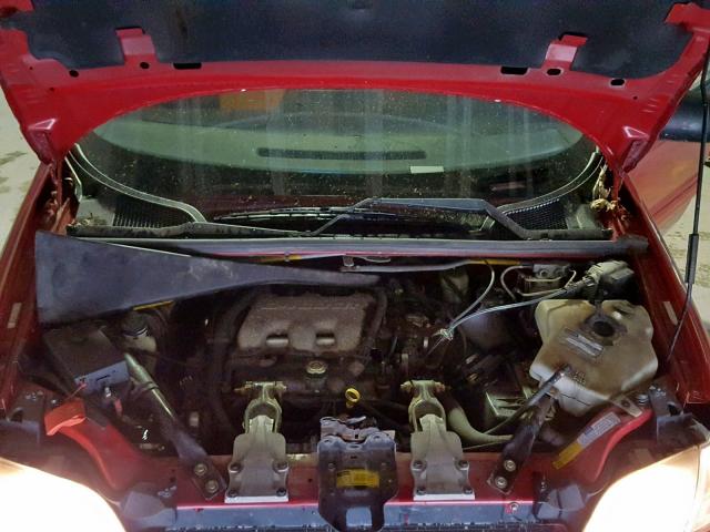1GNDX03E6XD341014 - 1999 CHEVROLET VENTURE RED photo 7