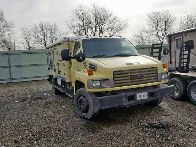 1GDJ5C1G69F412898 - 2009 GMC C5500 C5C0 YELLOW photo 1