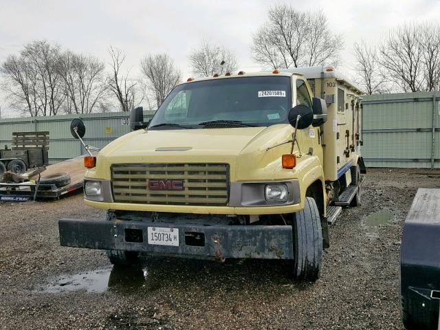 1GDJ5C1G69F412898 - 2009 GMC C5500 C5C0 YELLOW photo 2