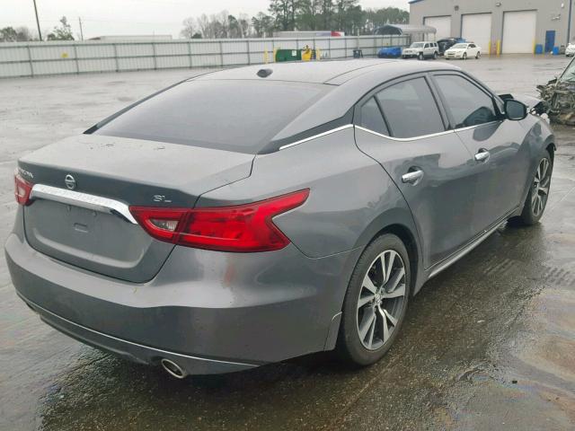 1N4AA6AP1GC448584 - 2016 NISSAN MAXIMA 3.5 GRAY photo 4