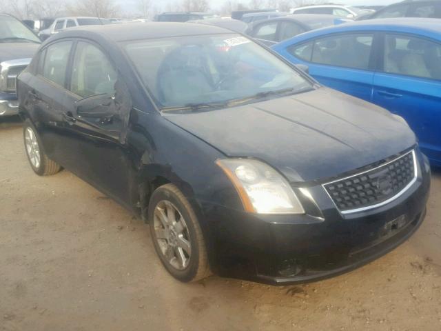 3N1AB61E18L625326 - 2008 NISSAN SENTRA 2.0 BLACK photo 1