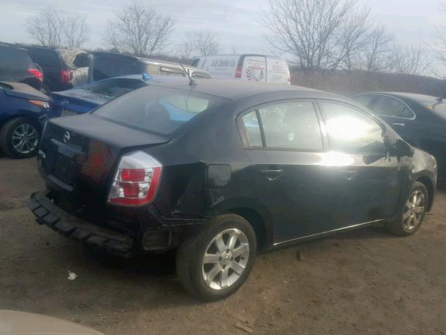 3N1AB61E18L625326 - 2008 NISSAN SENTRA 2.0 BLACK photo 4