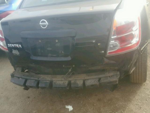 3N1AB61E18L625326 - 2008 NISSAN SENTRA 2.0 BLACK photo 9