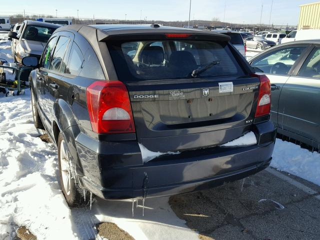 1B3CB4HA8AD650623 - 2010 DODGE CALIBER SX BLACK photo 3