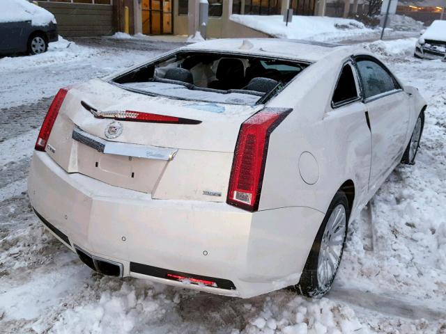 1G6DS1E30C0154803 - 2012 CADILLAC CTS PREMIU WHITE photo 4