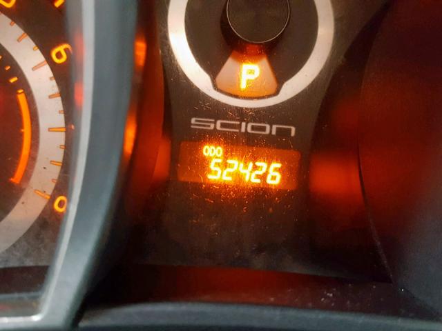 JTKJF5C79C3033938 - 2012 TOYOTA SCION TC შავი ფოტო 8