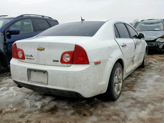 1G1ZC5EU1BF368963 - 2011 CHEVROLET MALIBU 1LT WHITE photo 4
