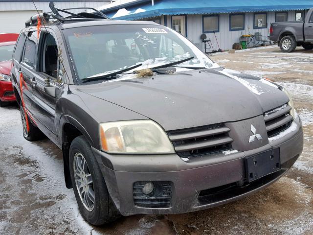 4A4MN41S05E007091 - 2005 MITSUBISHI ENDEAVOR L GRAY photo 1