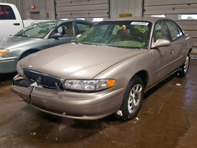 2G4WS52J431146977 - 2003 BUICK CENTURY CU BROWN photo 2