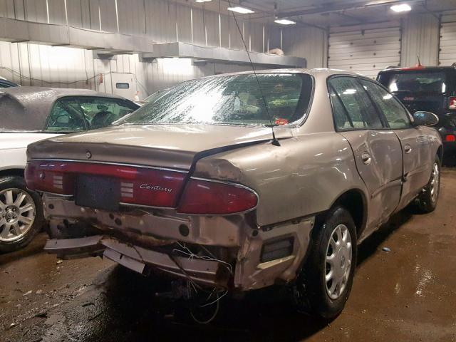 2G4WS52J431146977 - 2003 BUICK CENTURY CU BROWN photo 4