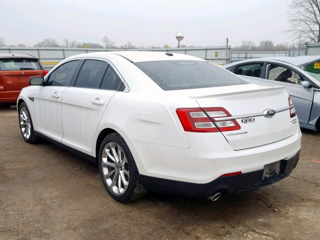 1FAHP2F89EG117510 - 2014 FORD TAURUS LIM WHITE photo 3