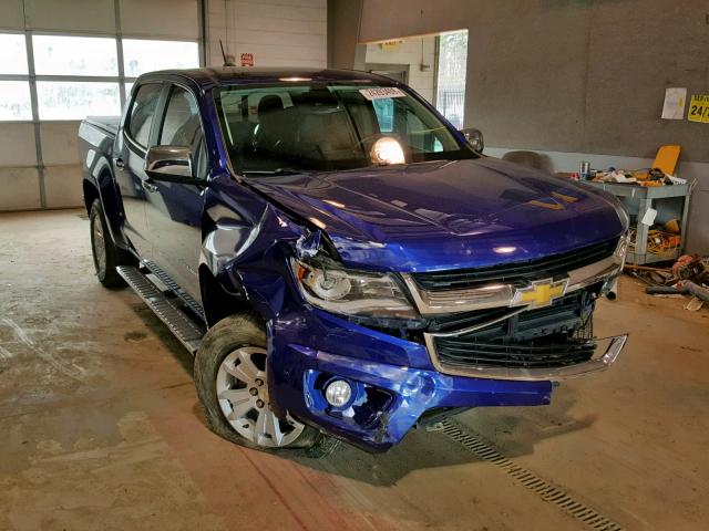 1GCGSCE30G1106224 - 2016 CHEVROLET COLORADO L BLUE photo 1