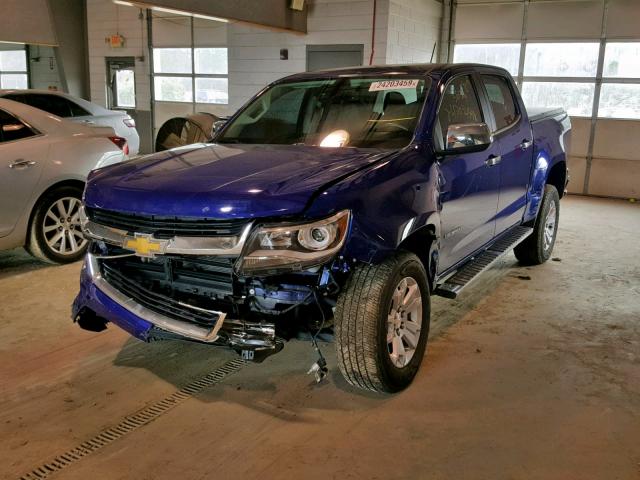1GCGSCE30G1106224 - 2016 CHEVROLET COLORADO L BLUE photo 2