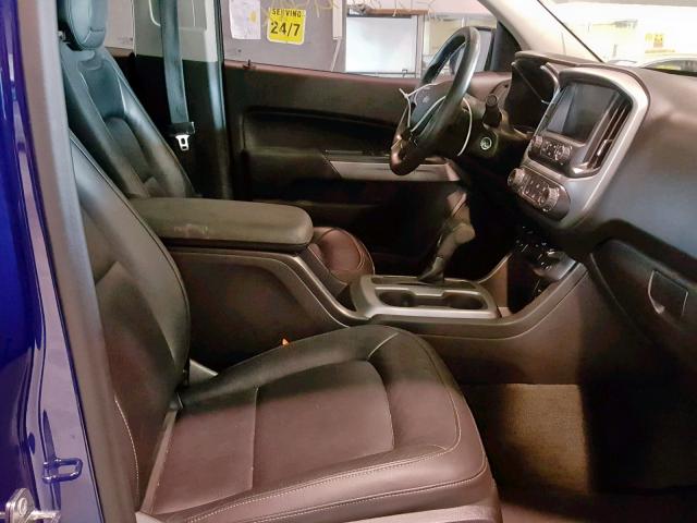 1GCGSCE30G1106224 - 2016 CHEVROLET COLORADO L BLUE photo 5