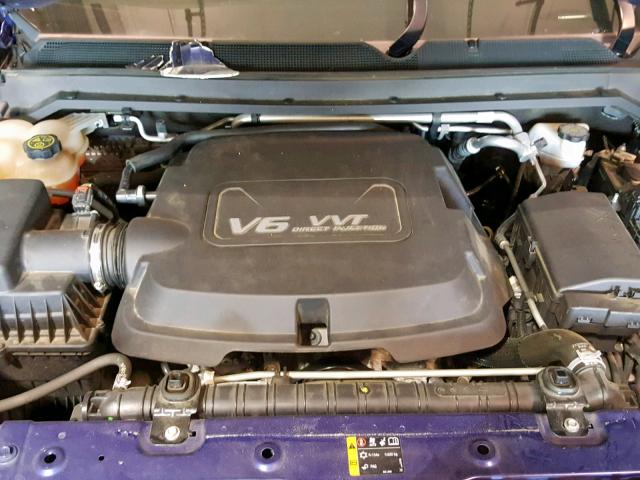 1GCGSCE30G1106224 - 2016 CHEVROLET COLORADO L BLUE photo 7