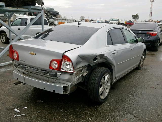 1G1ZB5EBXAF147958 - 2010 CHEVROLET MALIBU LS GRAY photo 4