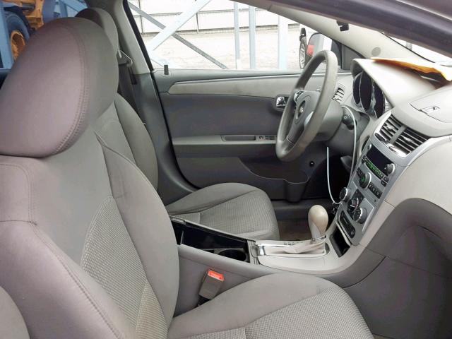 1G1ZB5EBXAF147958 - 2010 CHEVROLET MALIBU LS GRAY photo 5