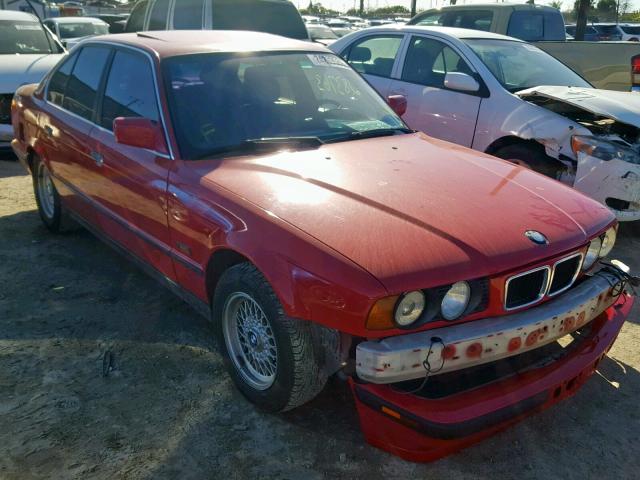 WBAHD2315LBF63108 - 1990 BMW 535 I AUTO RED photo 1