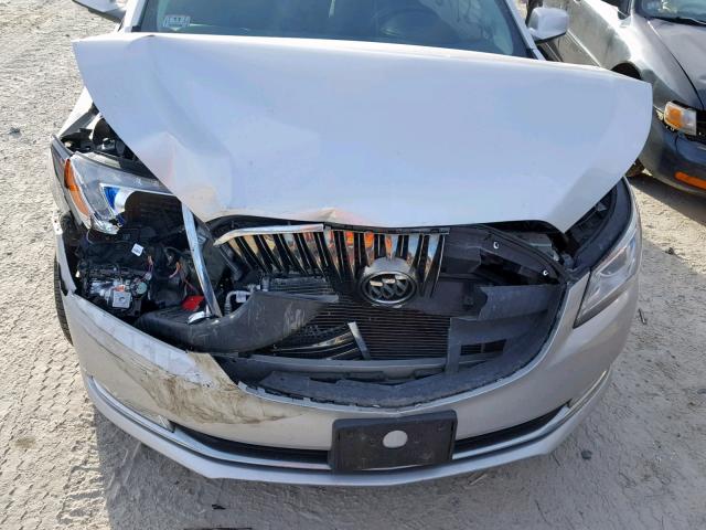 1G4GB5G3XGF168303 - 2016 BUICK LACROSSE SILVER photo 7