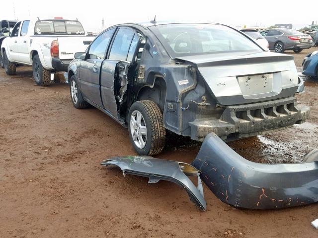 1G8AJ55F77Z135553 - 2007 SATURN ION LEVEL GRAY photo 3