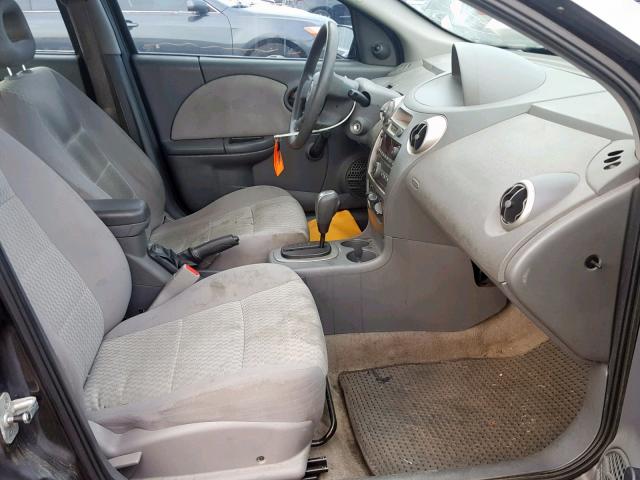 1G8AJ55F77Z135553 - 2007 SATURN ION LEVEL GRAY photo 5