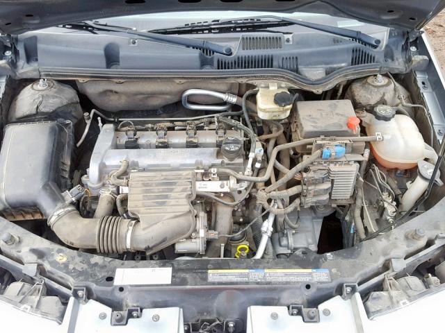 1G8AJ55F77Z135553 - 2007 SATURN ION LEVEL GRAY photo 7