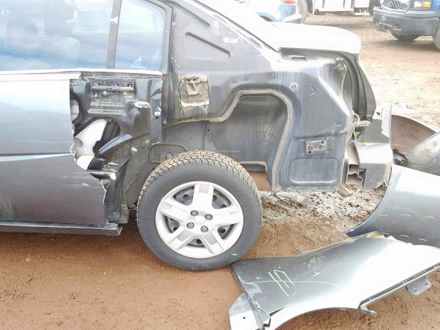 1G8AJ55F77Z135553 - 2007 SATURN ION LEVEL GRAY photo 9