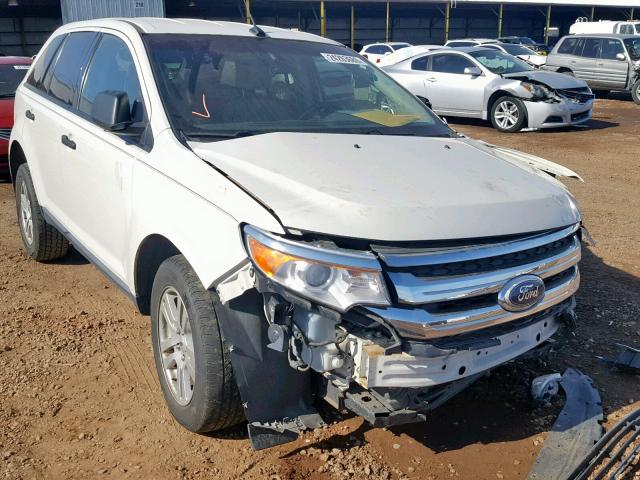 2FMDK3GCXBBA71863 - 2011 FORD EDGE SE WHITE photo 1