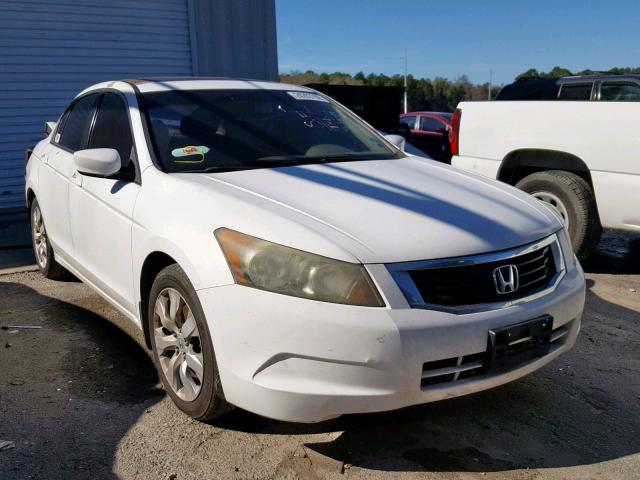 1HGCP26898A146955 - 2008 HONDA ACCORD EXL WHITE photo 1