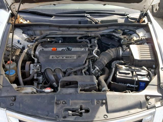 1HGCP26898A146955 - 2008 HONDA ACCORD EXL WHITE photo 7