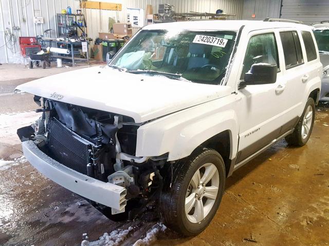 1C4NJRFB0GD782139 - 2016 JEEP PATRIOT LA WHITE photo 2