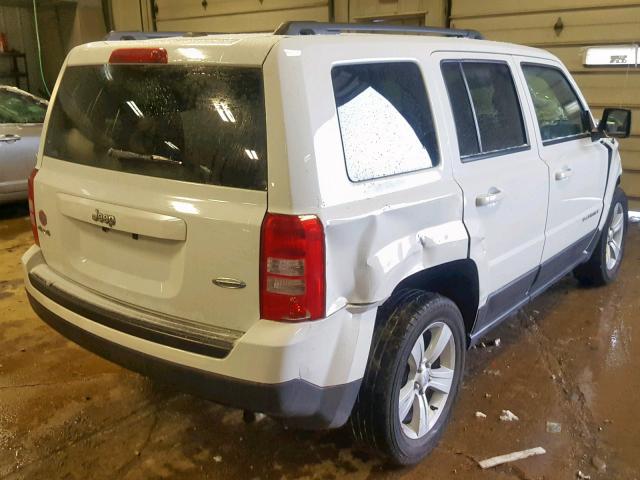 1C4NJRFB0GD782139 - 2016 JEEP PATRIOT LA WHITE photo 4