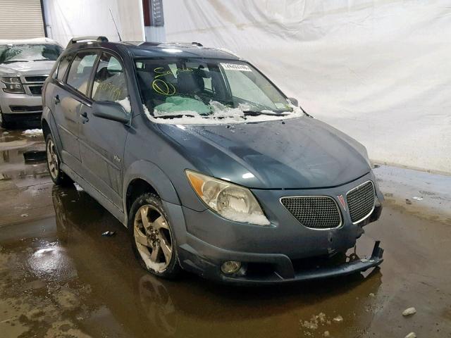 5Y2SM65846Z438250 - 2006 PONTIAC VIBE BLUE photo 1