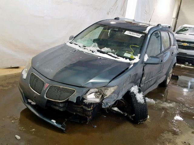 5Y2SM65846Z438250 - 2006 PONTIAC VIBE BLUE photo 2