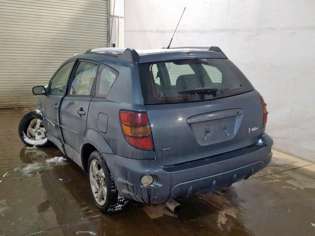 5Y2SM65846Z438250 - 2006 PONTIAC VIBE BLUE photo 3