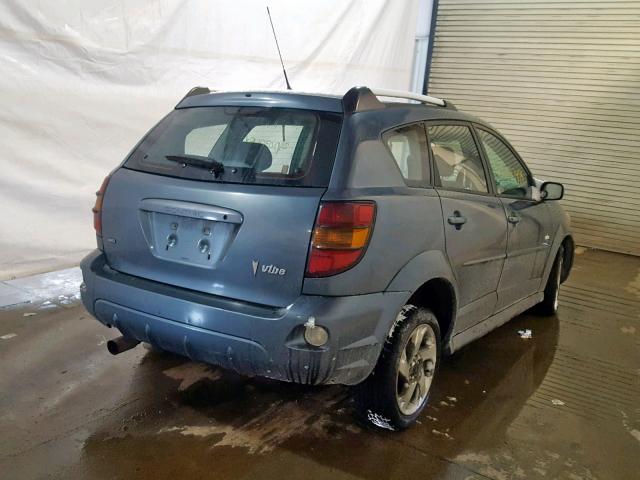 5Y2SM65846Z438250 - 2006 PONTIAC VIBE BLUE photo 4